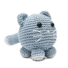 Gato Bola em amigurumi - Art Familiar Artesanato