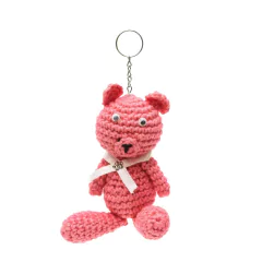 Chaveiro ursinho em amigurumi na internet