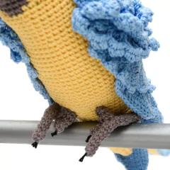 Arara em amigurumi na internet