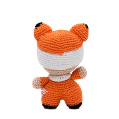 Bebê raposa em amigurumi - Art Familiar Artesanato