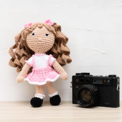 Boneca Verinha em amigurumi na internet