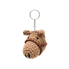 Chaveiro cavalo em amigurumi - loja online