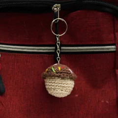 Chaveiro Brigadeiro em amigurumi - comprar online