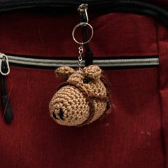 Imagem do Chaveiro cavalo em amigurumi