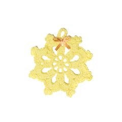 Enfeite estrela de natal em crochê - loja online
