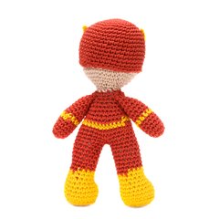 The Flash em amigurumi - Art Familiar Artesanato