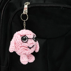 Chaveiro cérebro em amigurumi - comprar online