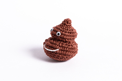 Chaveiro Emoji grande em amigurumi na internet