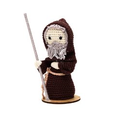 São Francisco de Paula em amigurumi - comprar online