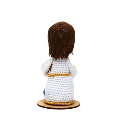 Jesus Misericordioso em Amigurumi - Art Familiar Artesanato