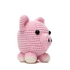 Porco Bola em amigurumi na internet