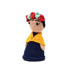 Boneca Frida Kahlo média em amigurumi - comprar online