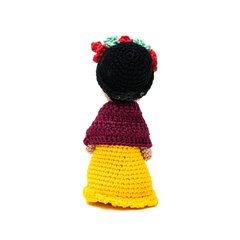 Boneca Frida Kahlo média em amigurumi - comprar online