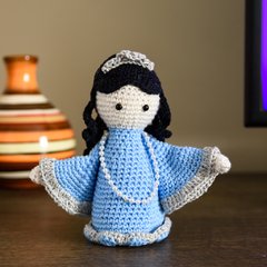 Imagem de Iemanjá em amigurumi - loja online