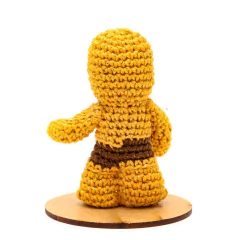Coleção Star Wars - C - 3PO em amigurumi - Art Familiar Artesanato