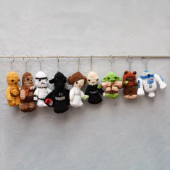 Coleção chaveiros Star Wars em amigurumi - comprar online