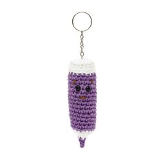 Chaveiro lápis de cor em amigurumi na internet