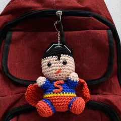 Chaveiro Super Homem em amigurumi - comprar online
