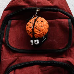 Chaveiro joaninha em amigurumi - Art Familiar Artesanato