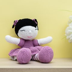 Boneca Miong em amigurumi na internet