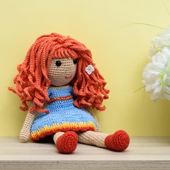 Boneca Valquíria em amigurumi na internet