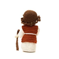 José em amigurumi - Art Familiar Artesanato