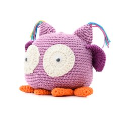 Coruja peso de porta em amigurumi na internet