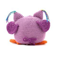 Coruja peso de porta em amigurumi - Art Familiar Artesanato