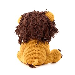 Léo, o Leão em amigurumi - Art Familiar Artesanato