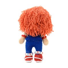 Boneco Chucky em amigurumi - Art Familiar Artesanato
