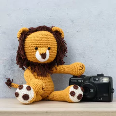 Léo, o Leão em amigurumi - loja online