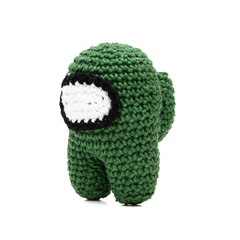 Among Us Verde Militar em Amigurumi - comprar online