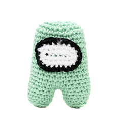 Among Us Neo Mint em Amigurumi