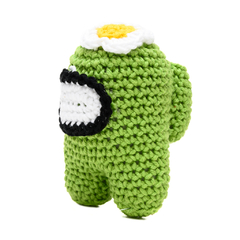Among Us Verde Periquito em Amigurumi - comprar online
