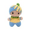Bebê flor em amigurumi