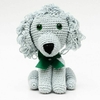 Cachorro Poodle em amigurumi