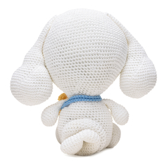 Cachorrinho Branco Cinnamoroll em Amigurumi na internet