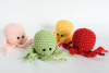 Coleção Mini Polvos Amigurumi