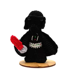 Coleção Star Wars - Darth Vader em amigurumi