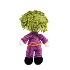 Coringa em amigurumi - Art Familiar Artesanato
