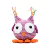 Coruja Bola em amigurumi