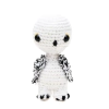 Coruja Edwiges do Harry Potter em Amigurumi