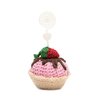Cupcake em amigurumi