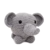 Elefante bola em amigurumi