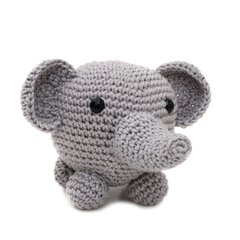 Elefante bola em amigurumi