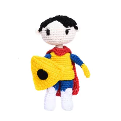 Eric da Caverna do Dragão em amigurumi