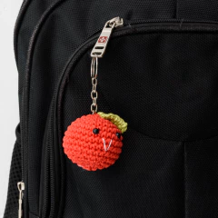 Chaveiro mini maçã em amigurumi - comprar online