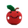 Maçã em amigurumi