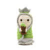 Mini Nossa Senhora do Chimarrão em amigurumi