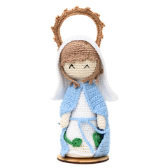 Nossa Senhora das Graças em Amigurumi
